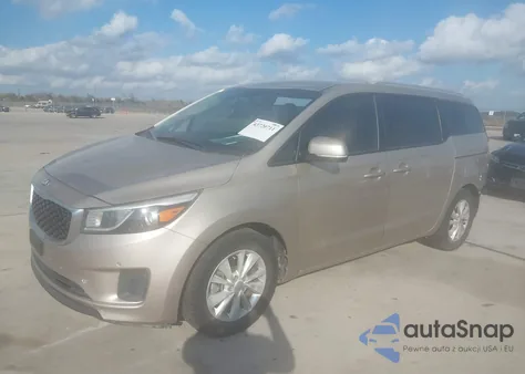 2017 Kia Sedona Lx from USA, damaged, VIN KNDMB5C17H6260384